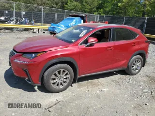 2020 Lexus NX 300 with VIN JTJDARDZ7L5005101, listed as a Copart auction lot 55093005 with 77,568 mi miles and Salvage title. Bid and sale history available at DreamBid. Image 1.