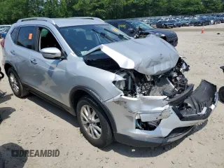 2017 Nissan Rogue S with VIN KNMAT2MV8HP545864, listed as a Copart auction lot 61584795 with Not provided miles and Salvage title. Bid and sale history available at DreamBid. Image 4.