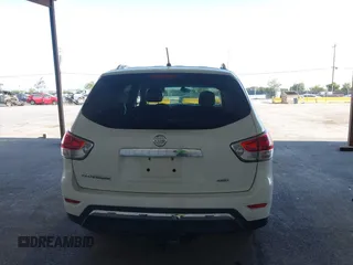 2016 Nissan Pathfinder S with VIN 5N1AR2MMXGC641602, listed as a IAAI auction lot 42174567 with 132,840 mi miles and . Bid and sale history available at DreamBid. Image 17.