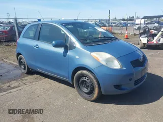 2007 Toyota Yaris with VIN JTDJT923375112506, listed as a IAAI auction lot 41808798 with 252,552 mi miles. Bid and sale history available at carsss.com. Image 1.