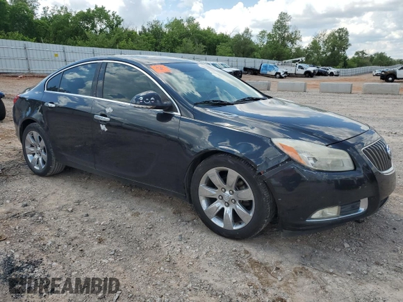 2012 Buick Regal with VIN 2G4GR5EK7C9146963, listed as a Copart auction lot 55975935 with 170,473 mi miles and Salvage title. Bid and sale history available at DreamBid. Image 4.