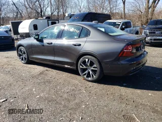 2024 Volvo S60 Plus Dark Theme with VIN 7JRL12TL6RG303561, listed as a Copart auction lot 45432294 with 0 mi miles and Salvage Title. Bid and sale history available at carsss.com. Image 2.