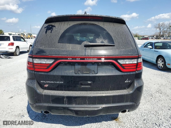2024 Dodge Durango GT Plus with VIN 1C4RDJDG1RC133077, listed as a Copart auction lot 44971095 with NaN miles and Salvage Title. Bid and sale history available at carsss.com. Image 6.