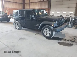 2018 Jeep Wrangler Unlimited Sport S with VIN 1C4HJWDG5JL888349, listed as a IAAI auction lot 40764318 with 61,419 mi miles and . Bid and sale history available at DreamBid. Image 1.