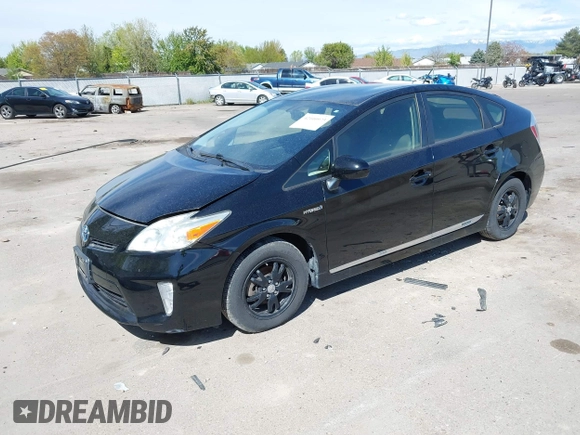 2013 Toyota Prius One with VIN JTDKN3DU9D1682269, listed as a IAAI auction lot 42100973 with 126,058 mi miles. Bid and sale history available at carsss.com. Image 17.