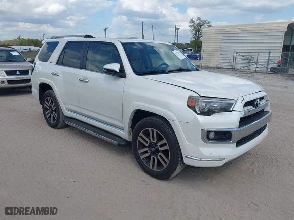 2015 Toyota 4Runner Limited with VIN JTEBU5JR7F5240774, listed as a IAAI auction lot 41710675 with 229,248 mi miles. Bid and sale history available at carsss.com. Image 1.