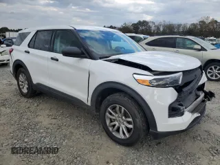 2020 Ford Explorer with VIN 1FMSK8BH3LGB68145, listed as a Copart auction lot 82254914 with 84,491 mi miles and Salvage Title. Bid and sale history available at carsss.com. Image 4.