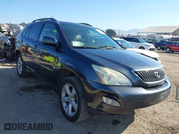 2004 Lexus RX 330 with VIN JTJGA31UX40037476, listed as a IAAI auction lot 41881993 with 204,478 mi miles and . Bid and sale history available at carsss.com. Image 1.