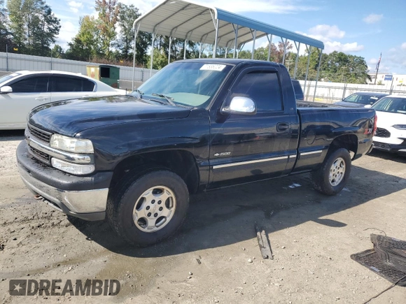 1999 Chevrolet Silverado 1500 LS with VIN 1GCEK14T5XZ142506, listed as a Copart auction lot 71836224 with 186,427 mi miles and Salvage Title. Bid and sale history available at carsss.com. Image 1.