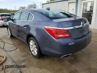 2015 Buick LaCrosse Leather with VIN 1G4GB5G38FF278510, listed as a Copart auction lot 52624855 with 96,030 mi miles and Salvage Title. Bid and sale history available at DreamBid. Image 2.
