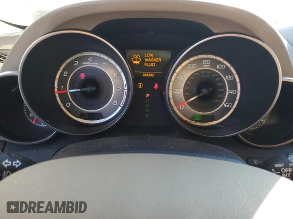 2012 Acura MDX Tech/Entertainment Pkg with VIN 2HNYD2H4XCH522624, listed as a Copart auction lot 88059225 with 244,282 mi miles and Salvage Title. Bid and sale history available at carsss.com. Image 9.
