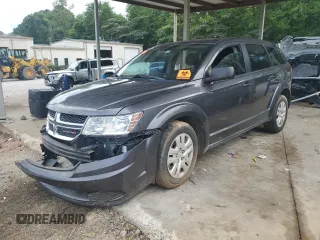 2014 Dodge Journey American Value with VIN 3C4PDCAB5ET194233, listed as a Copart auction lot 61041995 with 118,069 mi miles and Salvage title. Bid and sale history available at DreamBid. Image 1.