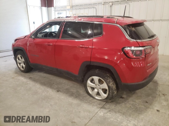 2018 Jeep Compass Latitude with VIN 3C4NJDBBXJT282516, listed as a Copart auction lot 52173835 with 101,761 mi miles and Salvage Title. Bid and sale history available at DreamBid. Image 2.