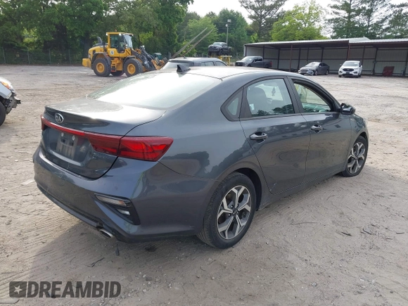 2021 Kia Forte LXS with VIN 3KPF24AD9ME347076, listed as a IAAI auction lot 42289157 with 59,095 mi miles and . Bid and sale history available at DreamBid. Image 4.