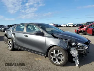 2021 Kia Forte LXS with VIN 3KPF24AD7ME390976, listed as a Copart auction lot 42460385 with 22,928 mi miles and Salvage Title. Bid and sale history available at carsss.com. Image 4.