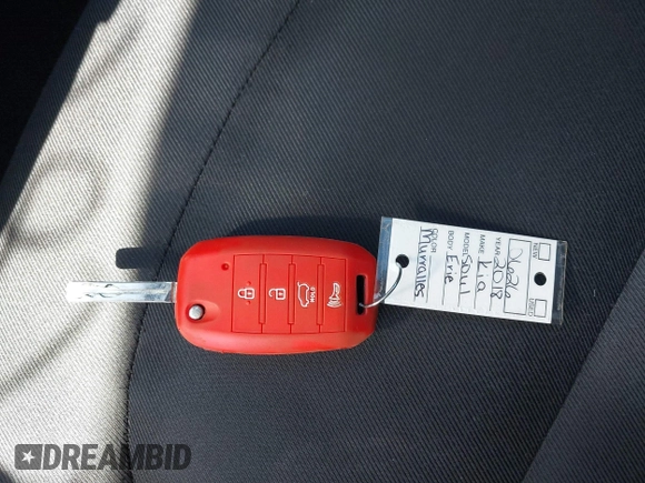 2018 Kia Soul + with VIN KNDJP3A50J7600134, listed as a IAAI auction lot 41812820 with 91,831 mi miles and . Bid and sale history available at DreamBid. Image 11.