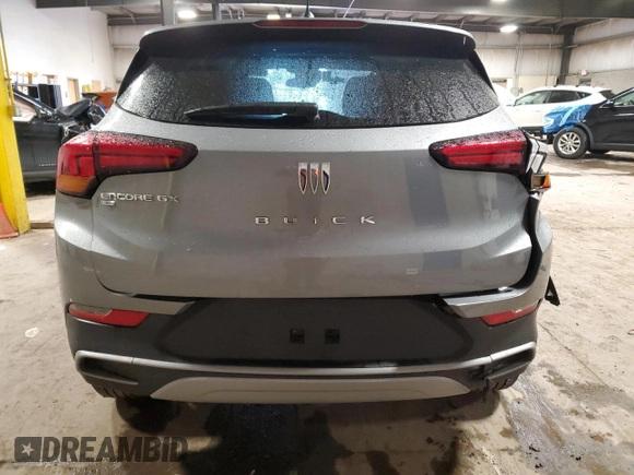 2025 Buick Encore GX Preferred with VIN KL4AMCSL0SB155392, listed as a Copart auction lot 56320395 with 3,127 mi miles and Clean title. Bid and sale history available at DreamBid. Image 6.