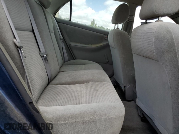 2006 Toyota Corolla CE с VIN JTDBR32EX60092297, выставлен на аукционе Copart как лот 51299545 с пробегом Не указан миль и Списание • Salvage title. История ставок и продаж доступна на DreamBid. Изображение 10.