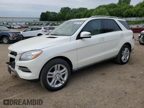 2013 Mercedes-Benz M 350 with VIN 4JGDA5HB9DA203627, listed as a Copart auction lot 60377625 with 128,499 mi miles and Clean title. Bid and sale history available at DreamBid. Image 1.