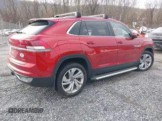 2021 Volkswagen Atlas SEL with VIN 1V2BE2CA7MC209782, listed as a IAAI auction lot 41148446 with 38,099 mi miles and . Bid and sale history available at DreamBid. Image 4.
