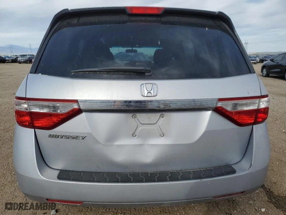 2011 Honda Odyssey LX with VIN 5FNRL5H28BB007672, listed as a Copart auction lot 50659545 with 178,707 mi miles and Salvage Title. Bid and sale history available at carsss.com. Image 6.