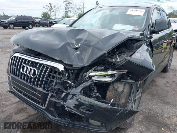 2015 Audi Q5 Premium Plus with VIN WA1DGAFP0FA124936, listed as a IAAI auction lot 40506289 with 38,134 mi miles. Bid and sale history available at carsss.com. Image 6.