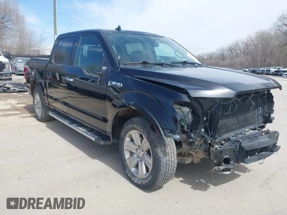 2018 Ford F-150 XL with VIN 1FTEW1EG0JKD41890, listed as a IAAI auction lot 41825869 with 93,218 mi miles. Bid and sale history available at carsss.com. Image 1.