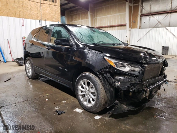 2021 Chevrolet Equinox LT with VIN 2GNAXUEV2M6122360, listed as a Copart auction lot 52962015 with 64,836 mi miles and Salvage Title. Bid and sale history available at carsss.com. Image 4.