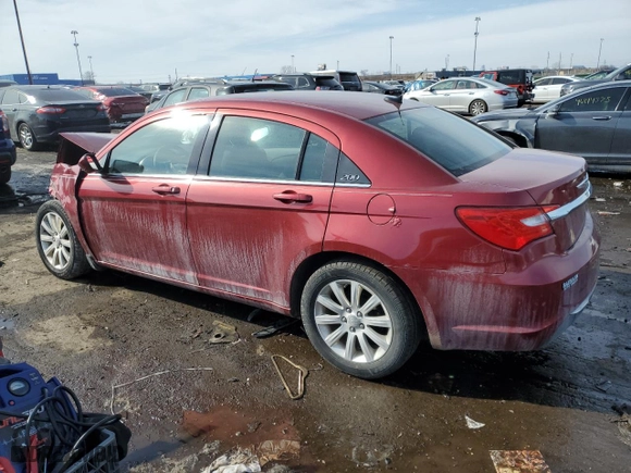 2011 Chrysler 200 Touring with VIN 1C3BC1FB4BN555493, listed as a Copart auction lot 46291365 with 164,566 mi miles and Salvage Title. Bid and sale history available at carsss.com. Image 2.
