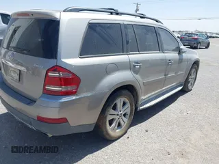 2008 Mercedes-Benz GL-Class 4.6L with VIN 4JGBF71E58A427377, listed as a IAAI auction lot 41867059 with 187,669 mi miles. Bid and sale history available at carsss.com. Image 4.