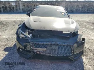 2018 Infiniti Q60 Luxe with VIN JN1EV7EK7JM343265, listed as a Copart auction lot 49832355 with 48,382 mi miles and Non Repairable. Bid and sale history available at carsss.com. Image 5.