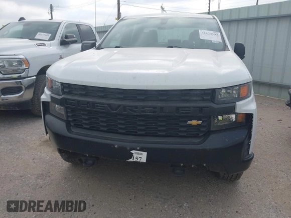 2020 Chevrolet Silverado 1500 Work Truck with VIN 1GCRYAEF5LZ177663, listed as a IAAI auction lot 42223157 with 33,711 mi miles and . Bid and sale history available at DreamBid. Image 12.