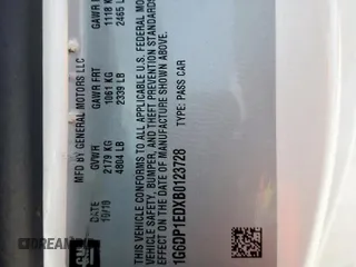 2011 Cadillac CTS Premium z VIN 1G6DP1EDXB0123728, wystawiony jako Copart lot #57966175 z przebiegiem 147 068 mil mil oraz Szkoda całkowita • Salvage title. Historia ofert i sprzedaży dostępna na DreamBid. Obrazek 13.
