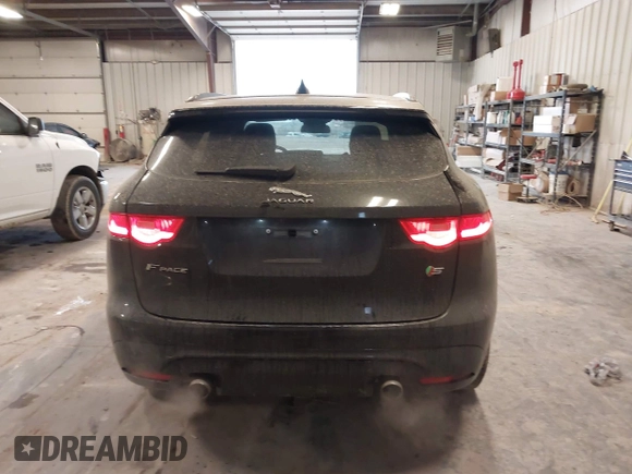 2017 Jaguar F-Pace S with VIN SADCM2BV7HA488752, listed as a IAAI auction lot 41755134 with 46,052 mi miles and . Bid and sale history available at DreamBid. Image 17.