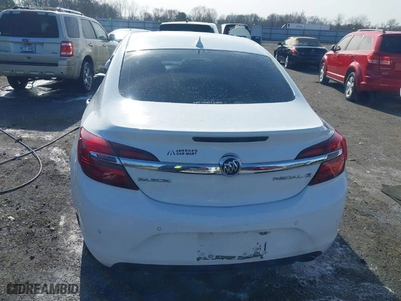 2014 Buick Regal Premium I with VIN 2G4GN5EX3E9169313, listed as a IAAI auction lot 41406808 with 192,372 mi miles. Bid and sale history available at carsss.com. Image 16.