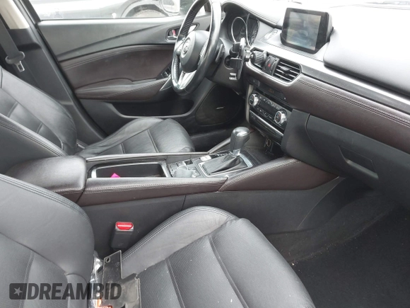 2016 Mazda 6 i Grand Touring with VIN JM1GJ1W54G1485851, listed as a IAAI auction lot 41629410 with 91,327 mi miles. Bid and sale history available at carsss.com. Image 5.