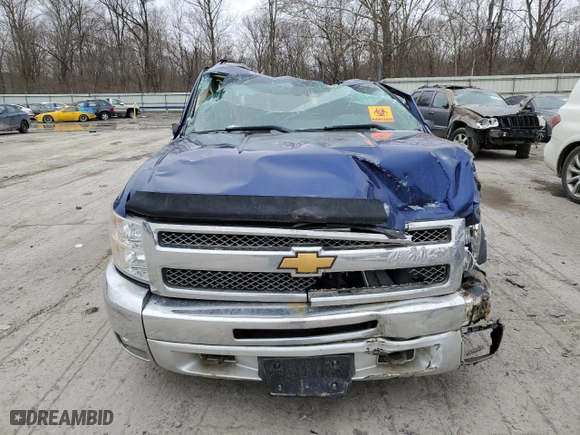 2013 Chevrolet Silverado 1500 LT with VIN 3GCPKSE72DG376212, listed as a Copart auction lot 47898635 with 191,761 mi miles and Salvage Title. Bid and sale history available at carsss.com. Image 5.