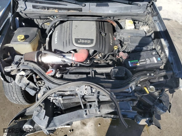 2006 Jeep Grand Cherokee Overland with VIN 1J8HR68236C360770, listed as a Copart auction lot 42360875 with 194,237 mi miles and Salvage Title. Bid and sale history available at carsss.com. Image 12.