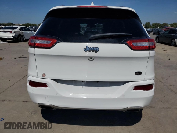 2016 Jeep Cherokee Overland with VIN 1C4PJLJS6GW303160, listed as a Copart auction lot 72262204 with 193,739 mi miles and Salvage title. Bid and sale history available at DreamBid. Image 6.