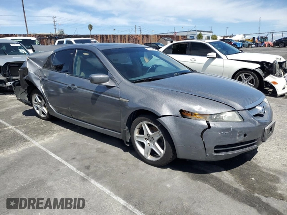2004 Acura TL with VIN 19UUA66244A073576, listed as a Copart auction lot 51494265 with 157,994 mi miles and Salvage Title. Bid and sale history available at carsss.com. Image 4.