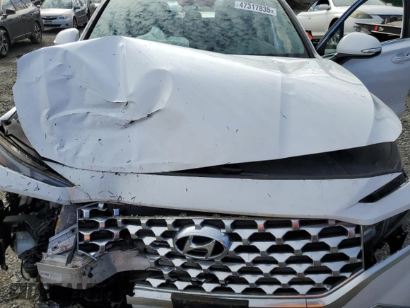 2022 Hyundai Santa Fe XRT with VIN 5NMS6DAJ7NH418018, listed as a Copart auction lot 47317835 with 18,938 mi miles and Salvage Title. Bid and sale history available at carsss.com. Image 13.