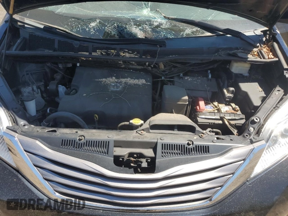 2015 Toyota Sienna Limited with VIN 5TDDK3DC6FS108792, listed as a Copart auction lot 55201005 with 98,616 mi miles and Salvage Title. Bid and sale history available at DreamBid. Image 12.