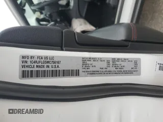 2021 Jeep Grand Cherokee Trailhawk with VIN 1C4RJFLG5MC756167, listed as a Copart auction lot 86233314 with 75,839 mi miles and Salvage Title. Bid and sale history available at carsss.com. Image 13.