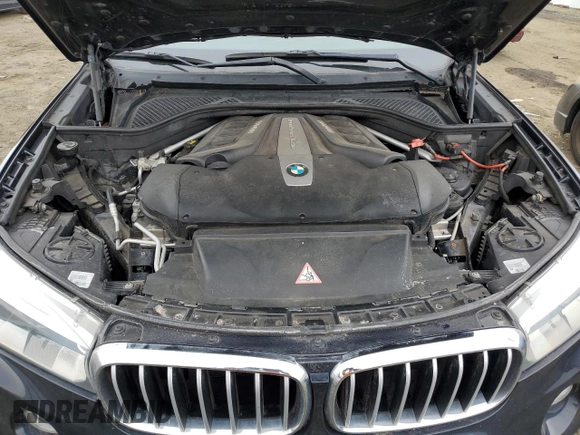 2016 BMW X6 xDrive50i with VIN 5UXKU6C55G0S82426, listed as a Copart auction lot 46218405 with 162,120 mi miles and Salvage Title. Bid and sale history available at carsss.com. Image 12.