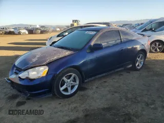 2003 Acura RSX with VIN JH4DC54853S002906, listed as a Copart auction lot 50328535 with 182,856 mi miles and Salvage Title. Bid and sale history available at carsss.com. Image 1.