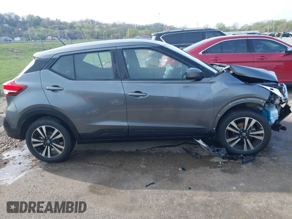2019 Nissan Kicks S with VIN 3N1CP5CU8KL542721, listed as a IAAI auction lot 41889781 with 88,604 mi miles and . Bid and sale history available at carsss.com. Image 14.