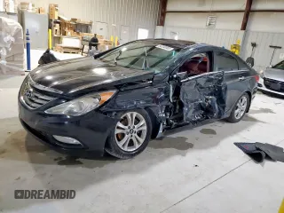 2013 Hyundai Sonata Limited with VIN 5NPEC4AC5DH688132, listed as a Copart auction lot 54330065 with 129,641 mi miles and Salvage title. Bid and sale history available at DreamBid. Image 1.