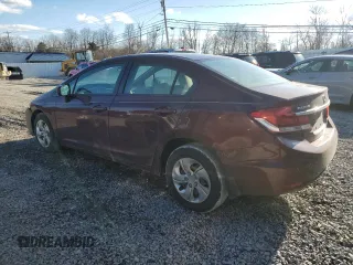 2015 Honda Civic Sedan LX with VIN 19XFB2F54FE041024, listed as a Copart auction lot 48108275 with 117,243 mi miles and Salvage Title. Bid and sale history available at carsss.com. Image 2.