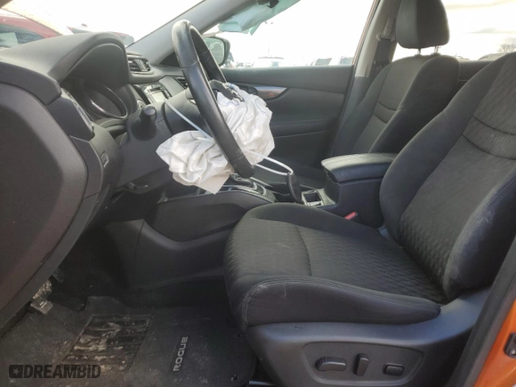 2017 Nissan Rogue SL with VIN 5N1AT2MV0HC751344, listed as a Copart auction lot 47810715 with 88,946 mi miles and Salvage Title. Bid and sale history available at carsss.com. Image 7.