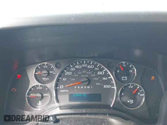 2019 Chevrolet Express Cargo with VIN 1GCWGAFG7K1372805, listed as a IAAI auction lot 42428224 with 23,949 mi miles and . Bid and sale history available at DreamBid. Image 7.